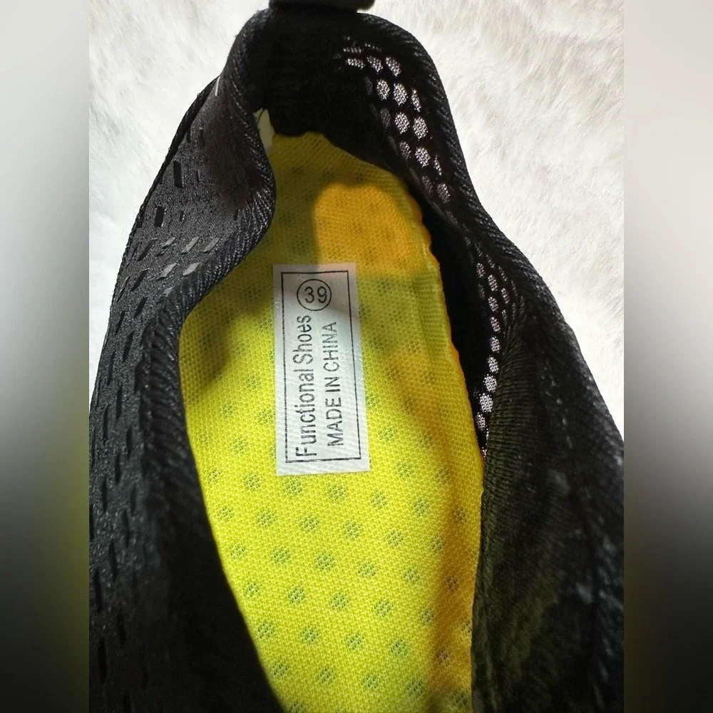 Women's Black Mesh water shoes-